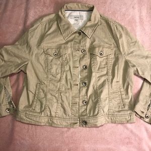 Tan Jean jacket